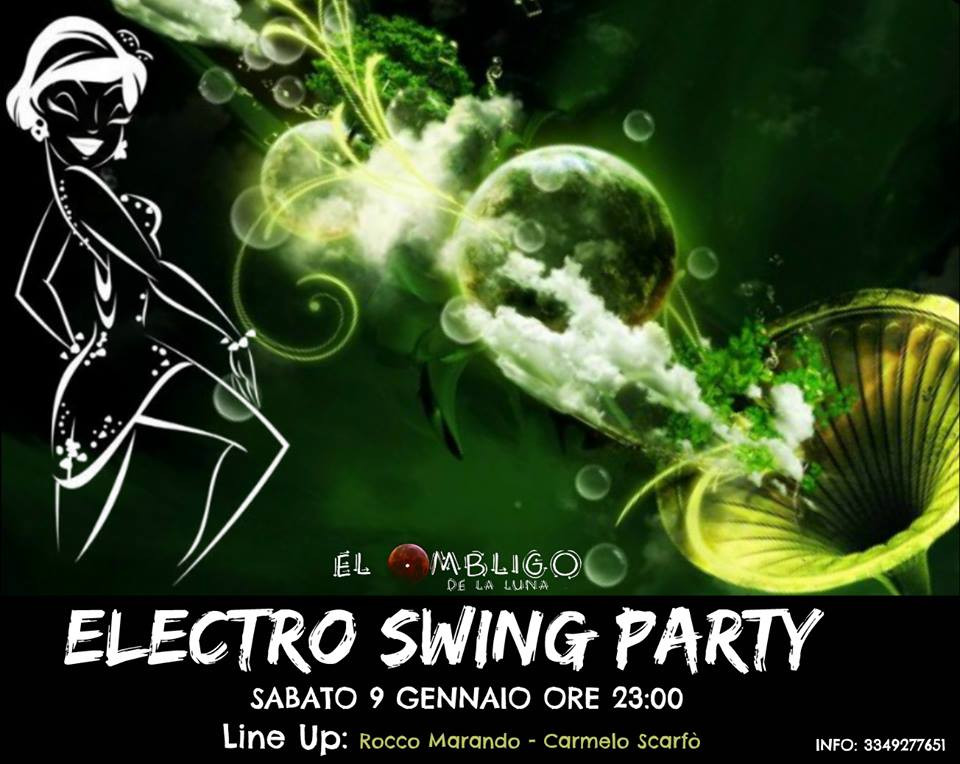 locandina electro swing party