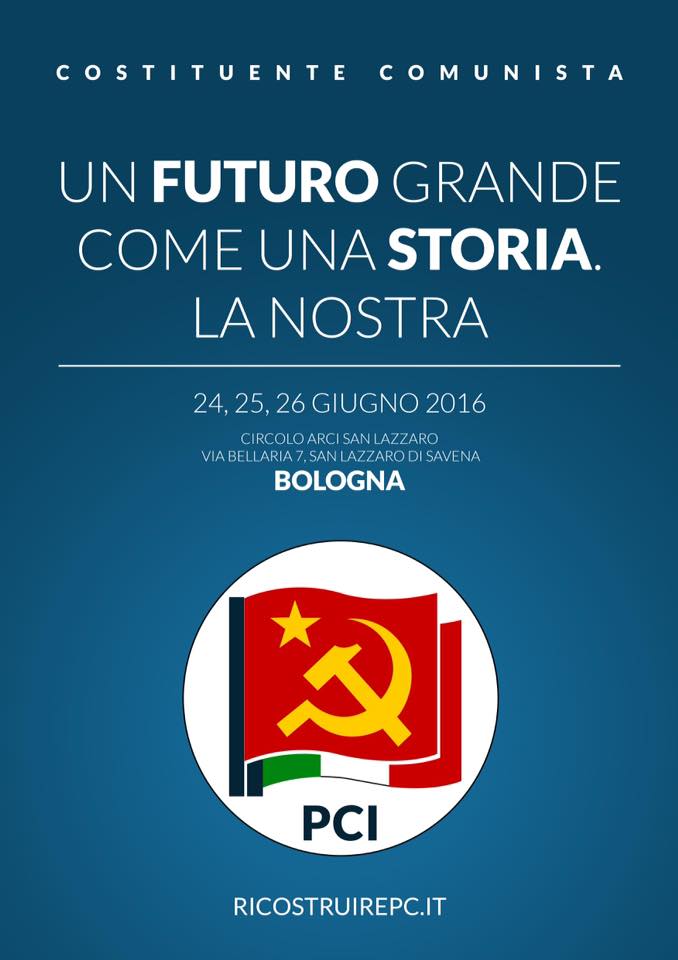simbolo PCI partito comunista italiano