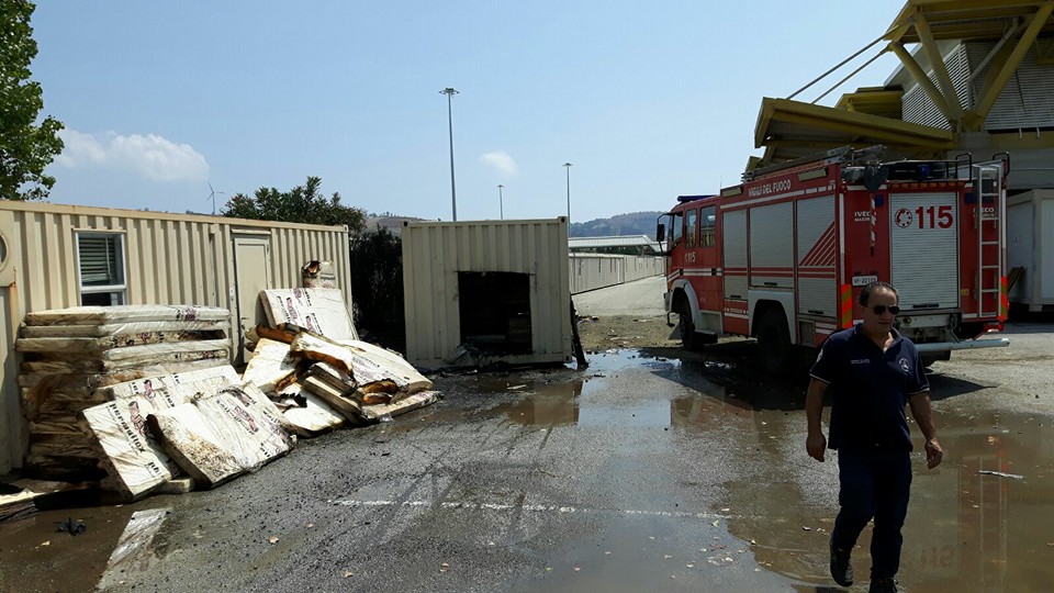 vigili del fuoco sisma