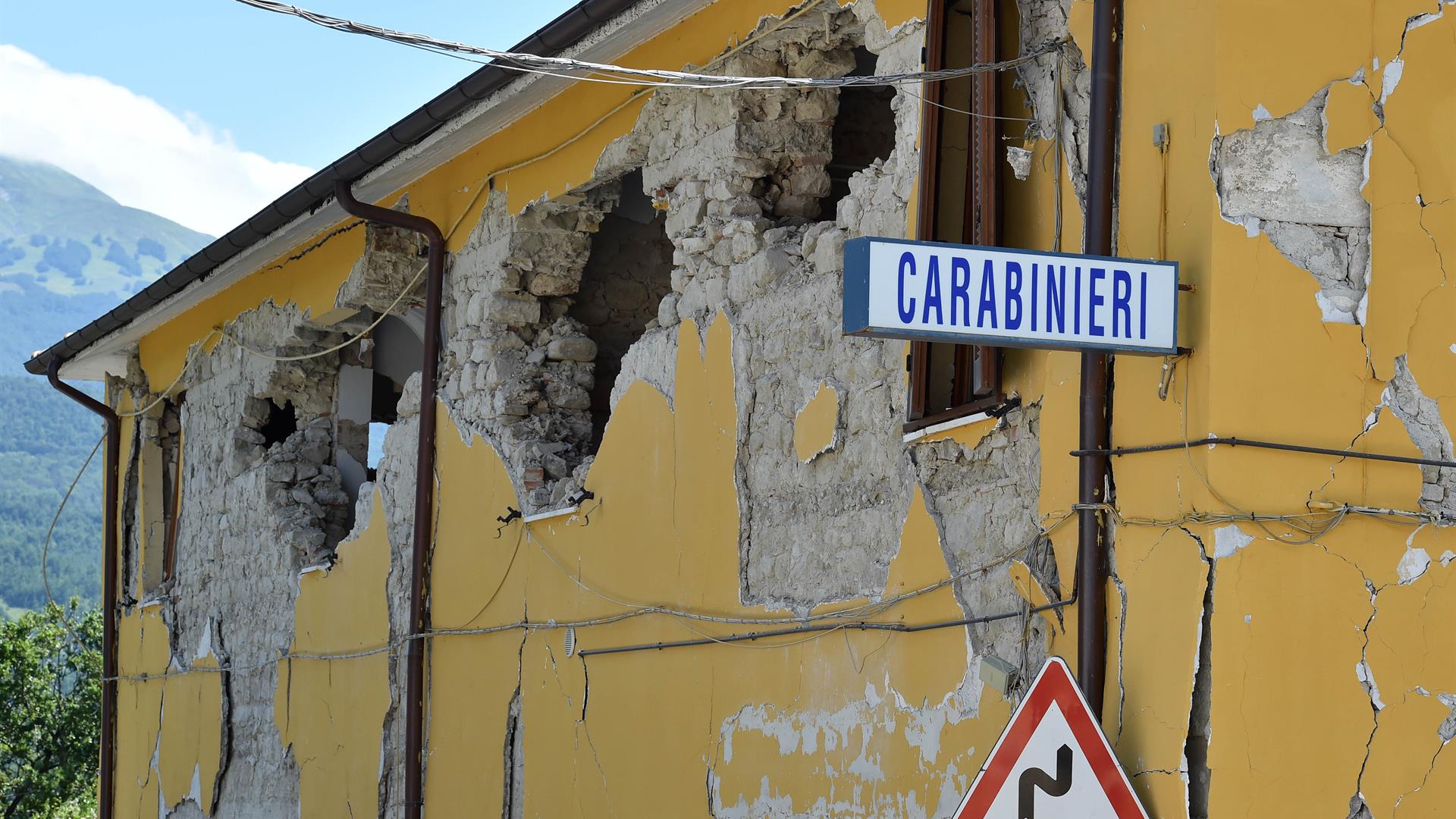 carabinieri terremoto