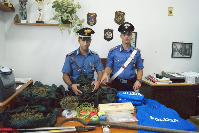 Carabinieri sequestrano droga