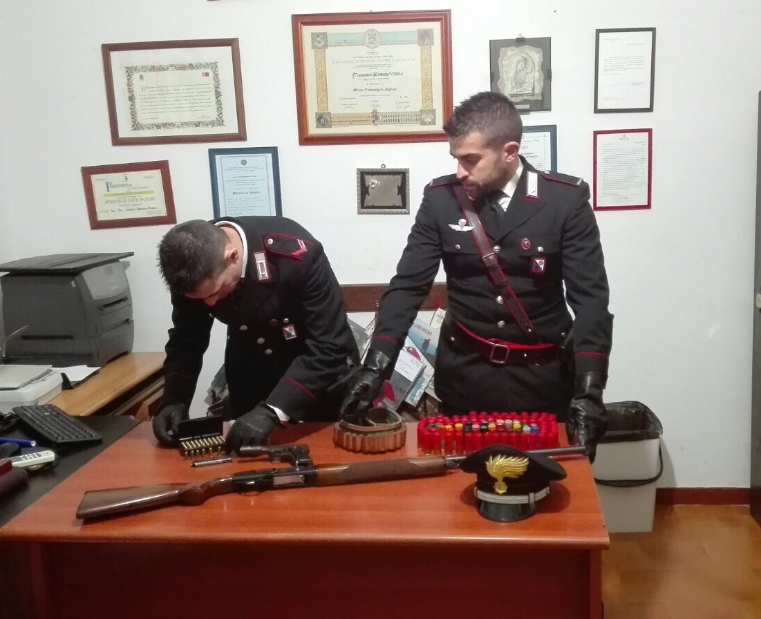 sequestro armi carabinieri gioia tauro