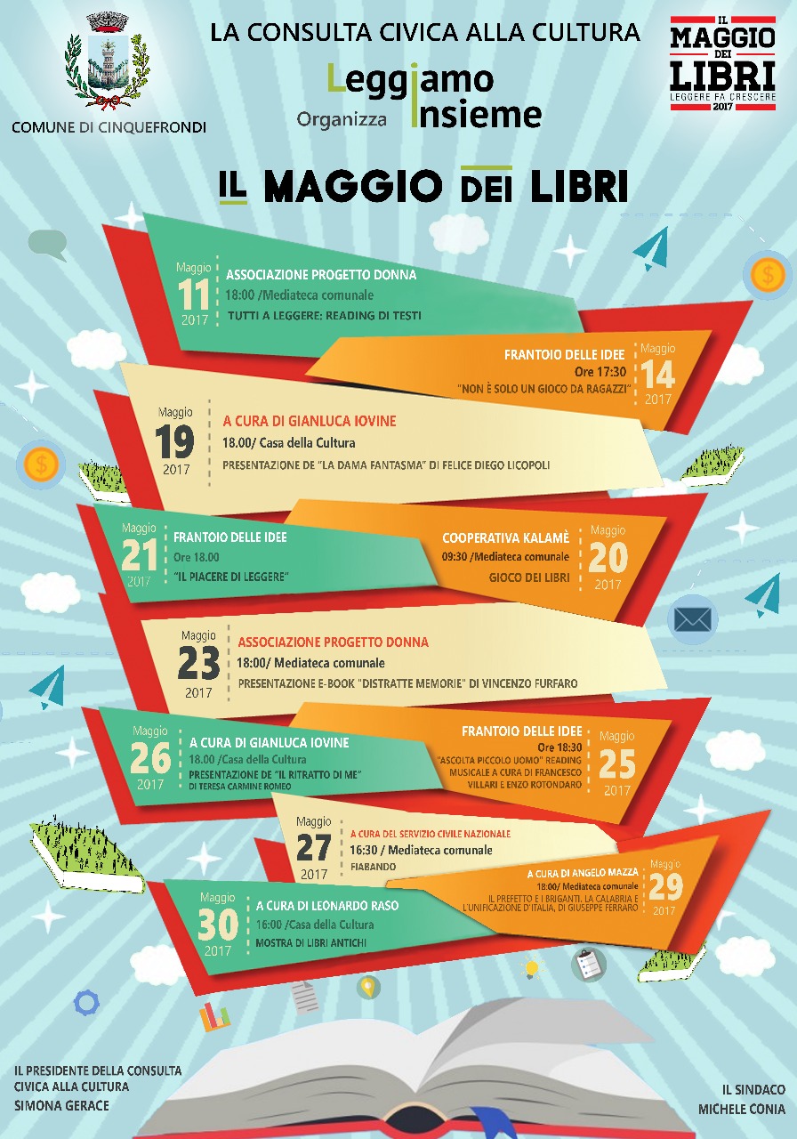 IL MAGGIO DEI LIBRI A CINQUEFRONDI Ciavula