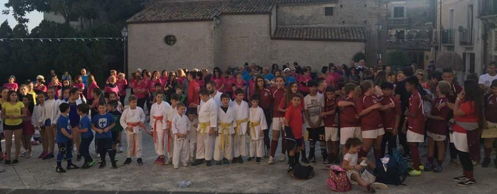 Il borgo storico di Gerace per un giorno è divenuto la sede regionale dello sport Calabrese