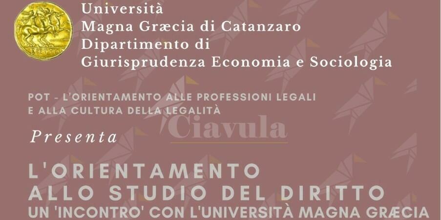 Orientamento Universitario ai tempi del Covid-19: L’Università Magna Græcia di Catanzaro incontra gli studenti del Liceo G. Mazzini di Locri