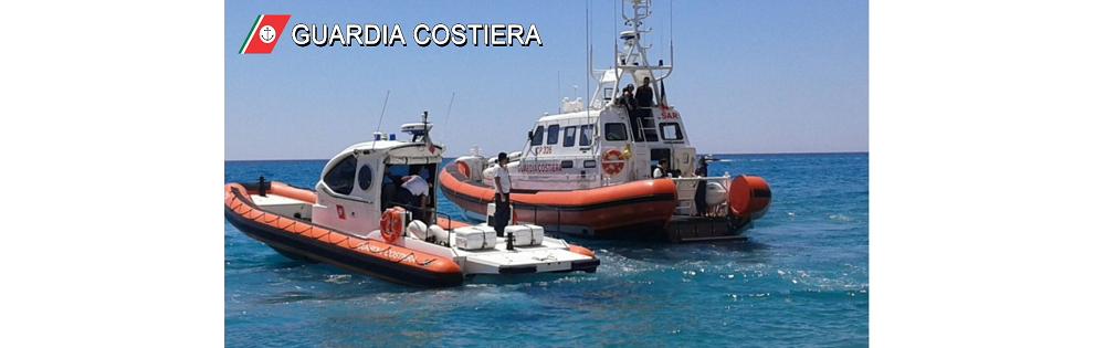 Monasterace, salvato dalla guardia costiera un bagnante con kite-surf in difficoltà