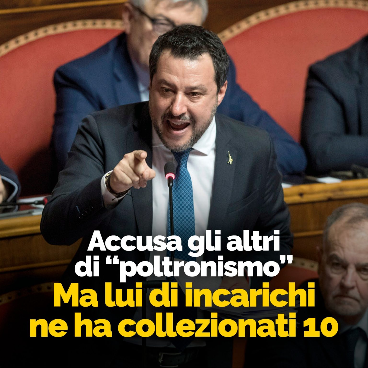 Salvini E La Storia Del Bue Che Dice Cornuto All'asino - Ciavula