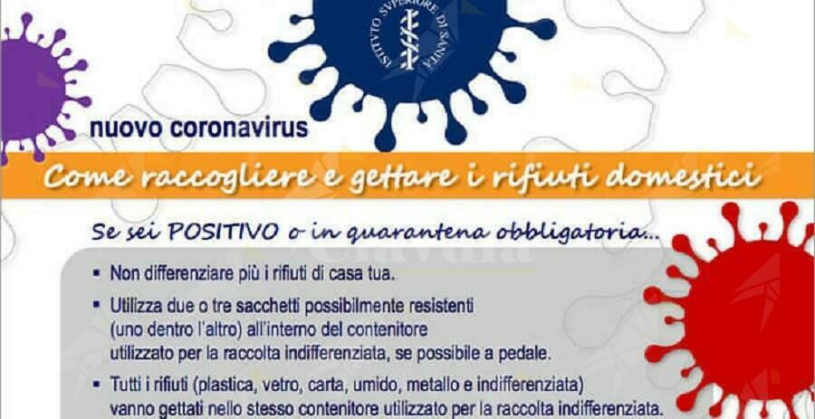 Caulonia: Le regole da seguire per la raccolta differenziata se si è positivi al covid