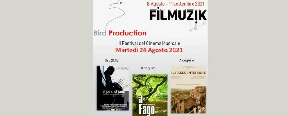 Gioiosa, martedì una serata ricca di eventi durante il Festival del Cinema Musicale “Filmuzik”