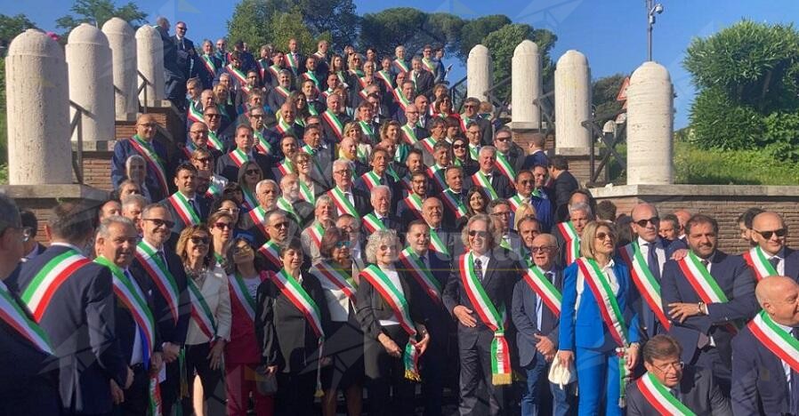 Cagliuso tra i 300 sindaci presenti a Roma in occasione della Festa della Repubblica Italiana