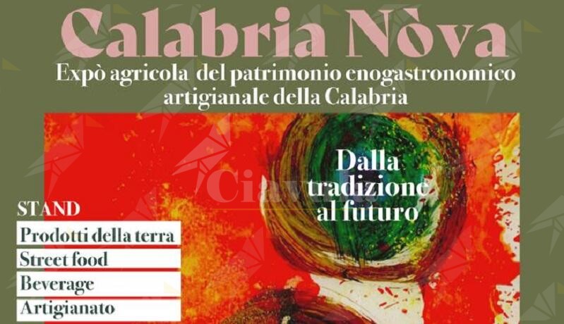 Al via a Locri “Calabria Nòva”, expò agricola del patrimonio enogastronomico artigianale della Calabria