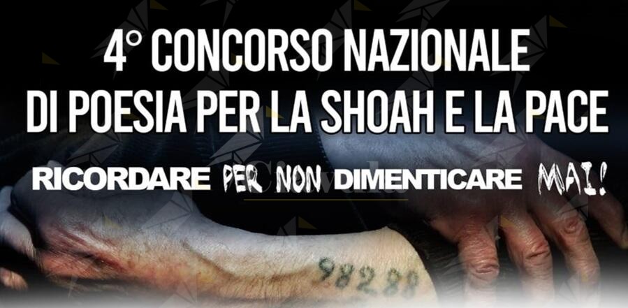 Palmi, il 29 gennaio la premiazione del 4° Concorso Nazionale di Poesia per la Shoah e per la Pace