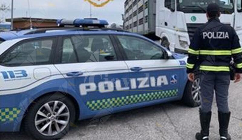 La Polizia stradale intensifica i controlli su autobus e mezzi pesanti, raffica di sanzioni in Calabria