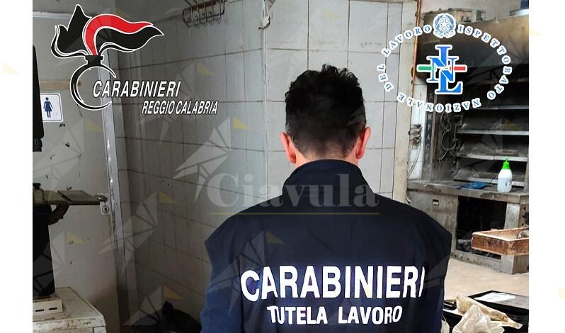 Chiuso un panificio a Reggio Calabria per lavoro irregolare e violazioni alle norme sanitarie