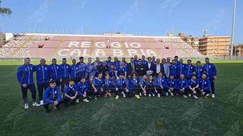 Presentato allo stadio “Granillo” di Reggio il corso per allenatori Uefa-C promosso dalla Figc