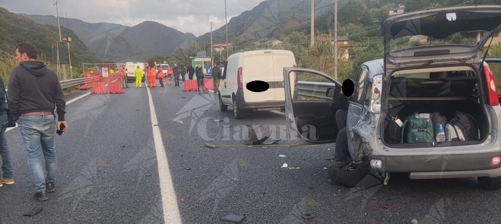 Incidente stradale sulla SGC Jonio-Tirreno nei pressi di Mammola