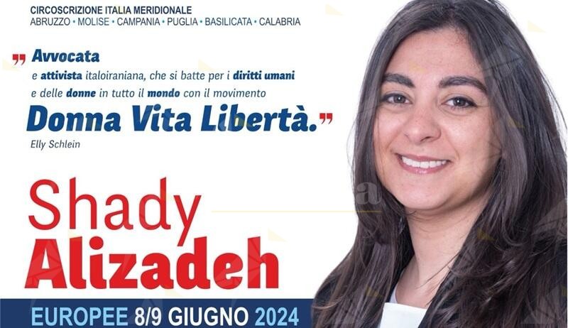 A Caulonia incontro con Shady Alizadeh candidata nel PD alle prossime elezioni europee