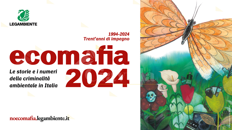 Ecomafia 2024: Calabria tra le regioni con più crimini ambientali nel rapporto di Legambiente