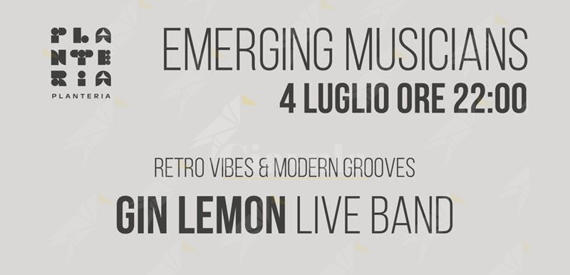 Alla Planteria di Locri una serata di musica con i “Gin Lemon”