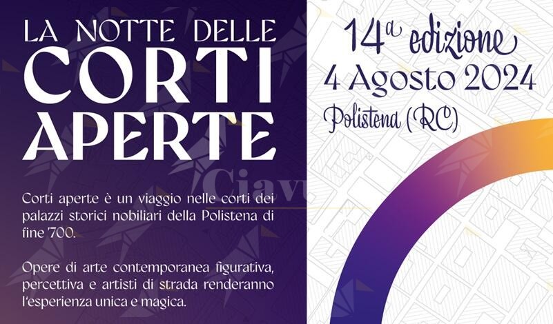 Arte e storia si incontrano nella 14ª edizione di “Corti Aperte” a Polistena