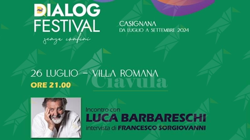 Luca Barbareschi ospite a Casignana per il ”Dialog Festival”