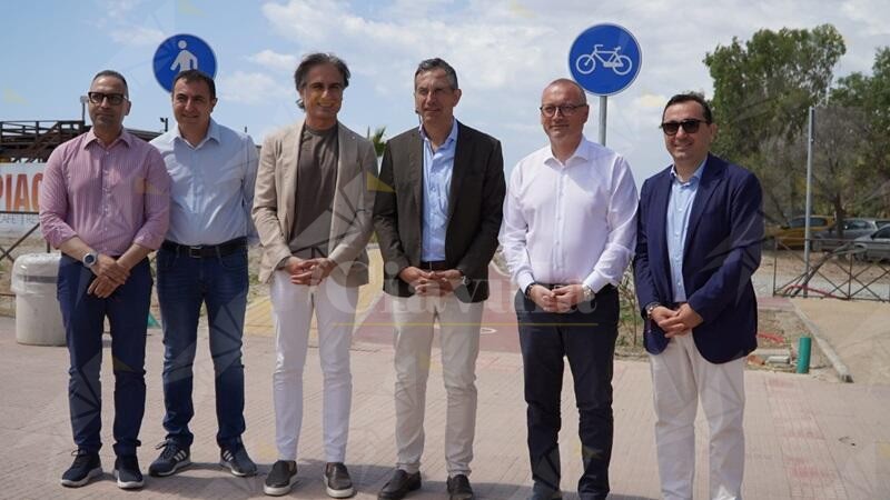 Inaugurata a Locri la pista ciclabile realizzata dalla Metrocity