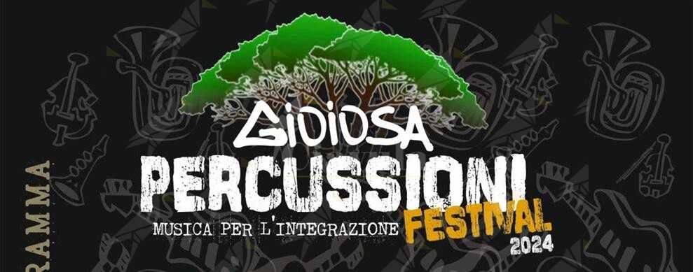 Musica per l’integrazione: al via l’ottava edizione del “Gioiosa Percussioni Festival”