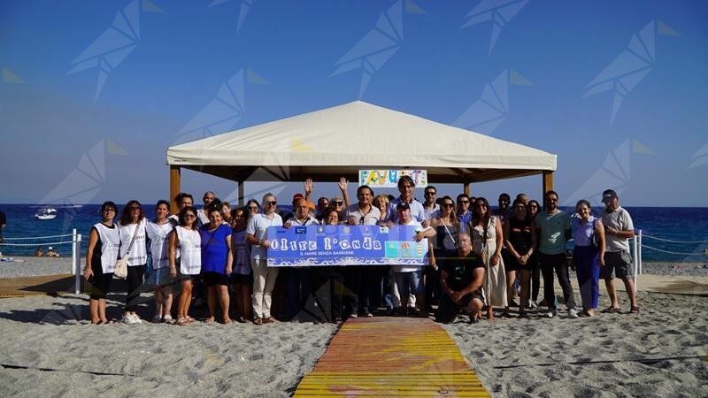 Spiaggia senza barriere: presentato a Bovalino il lido solidale “Favuriti”