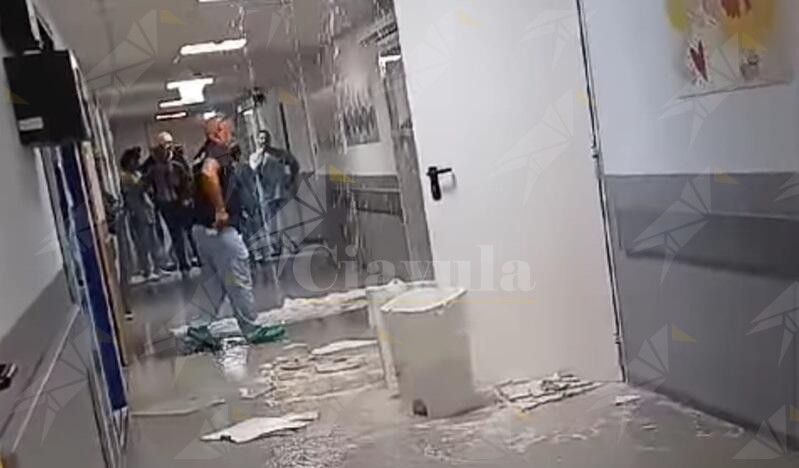 Maltempo, allagato il reparto di rianimazione dell’ospedale di Cosenza – video