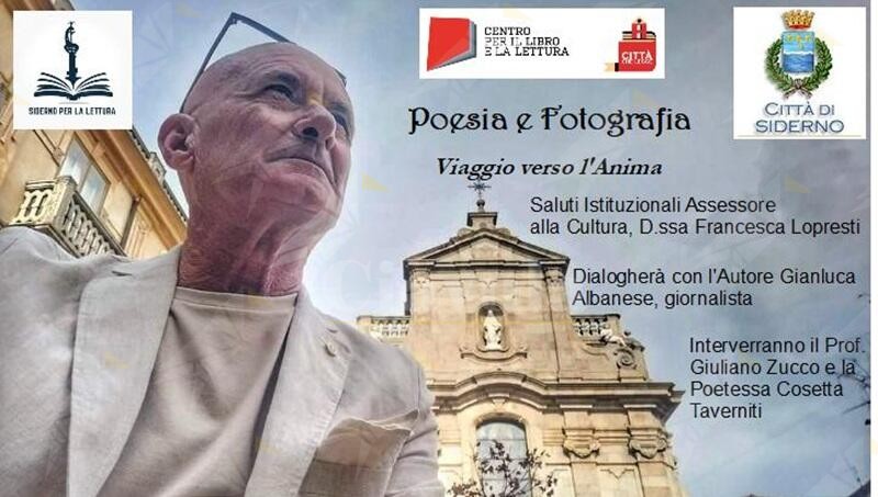 A Siderno l’evento “Poesia e fotografia, viaggio verso l’anima” con Stefano De Angelis