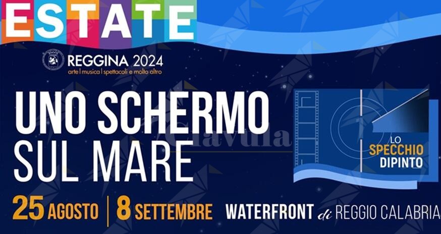 “Lo Specchio Dipinto”: al via il festival del cinema all’aperto di Reggio Calabria