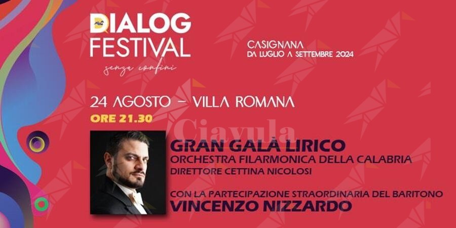 A Casignana il Gran Galà Lirico con Vincenzo Nizzardo e l’Orchestra Filarmonica della Calabria