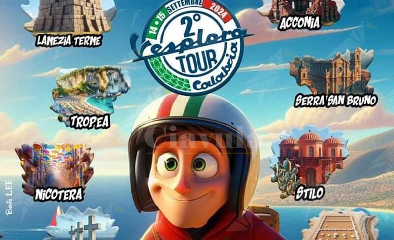 Vesplora Tour Calabria farà tappa a Siderno con vespisti da tutta Italia