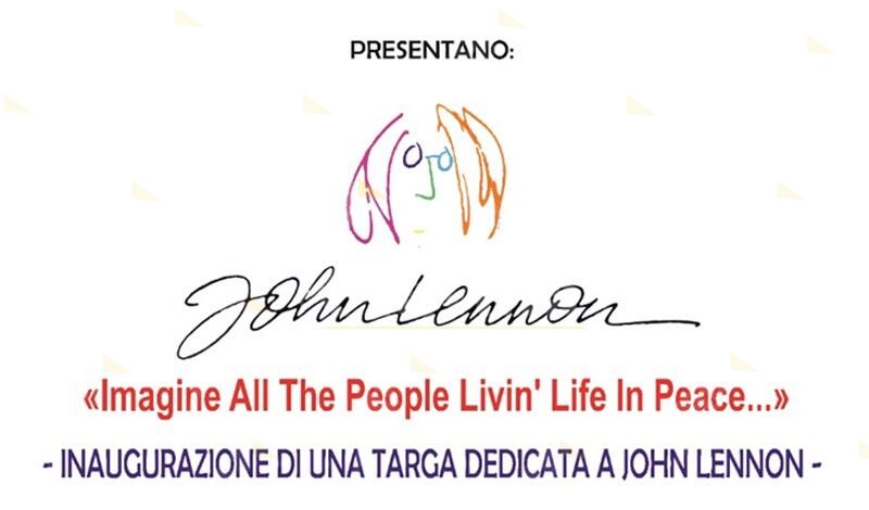 Siderno rende omaggio a John Lennon con una targa commemorativa nella Biblioteca Comunale