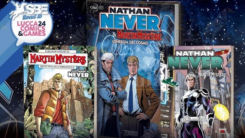 Sergio Bonelli Editore presenta: “Nathan Never & Martin Mystère. L’energia del cosmo”