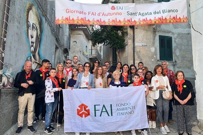 Il successo della Giornata FAI d’Autunno a Sant’Agata del Bianco. Celebrato il centenario di Saverio Strati