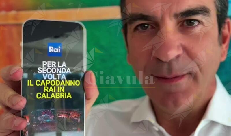 Capodanno Rai 2025 a Reggio Calabria, l’annuncio social del presidente Occhiuto