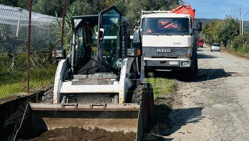 Avviati i lavori di ripristino della SP32 a Palmi