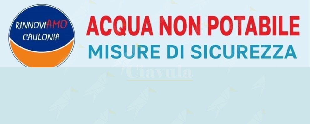 Questa sera a Caulonia un consiglio comunale per discutere dell’emergenza idrica