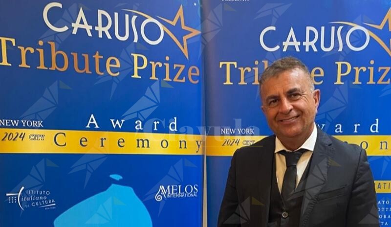 Biagio Maimone premiato a New York con il “Caruso Tribute Prize”