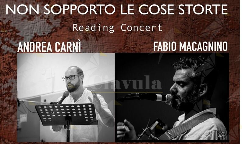 A Caulonia il reading concert “Non sopporto le cose storte”