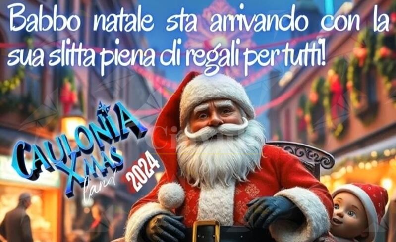 Babbo Natale in arrivo a Caulonia