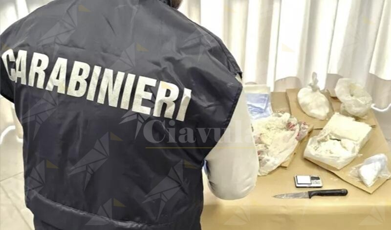 Sorpreso in casa con 1,3kg di cocaina, arrestato un uomo in Calabria