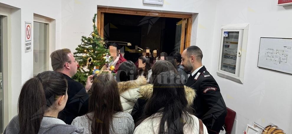 A Melicucco giovani e carabinieri uniti nella magia del natale