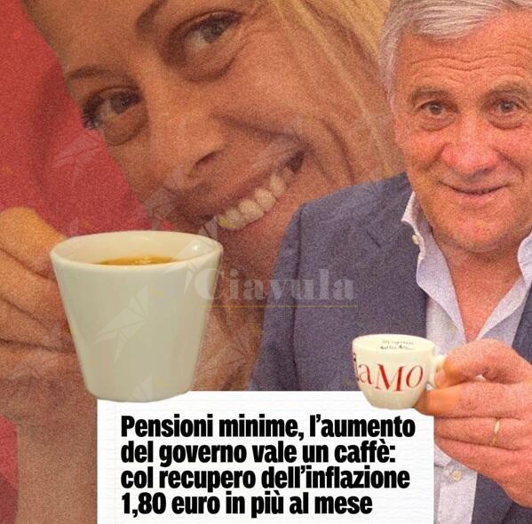 PD: “Meloni ha aumentato le pensioni minime di 1,80 euro. Ennesima balla, chiedano scusa al paese”