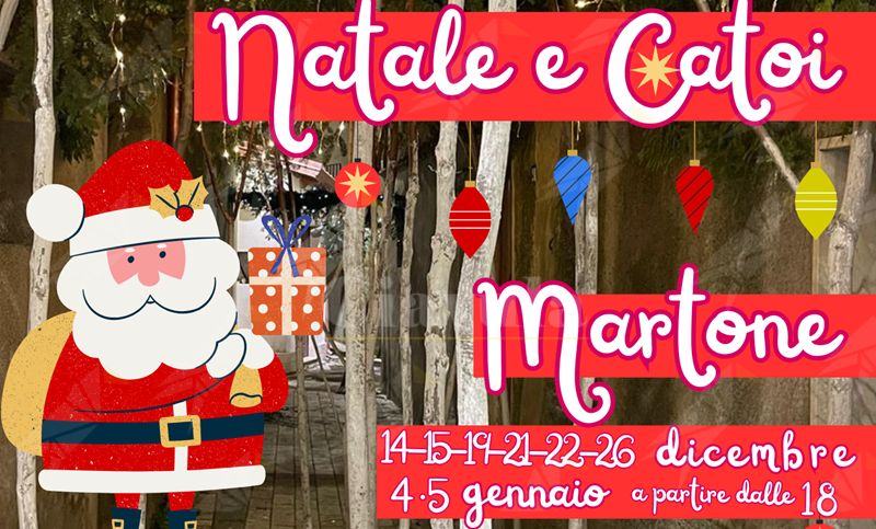 Il centro storico di Martone è pronto per ospitare le giornate di “Natale e Catoi”