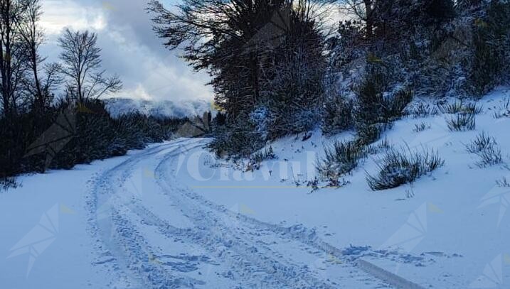 Foto del giorno: un bianco Natale per le frazioni montane di Caulonia