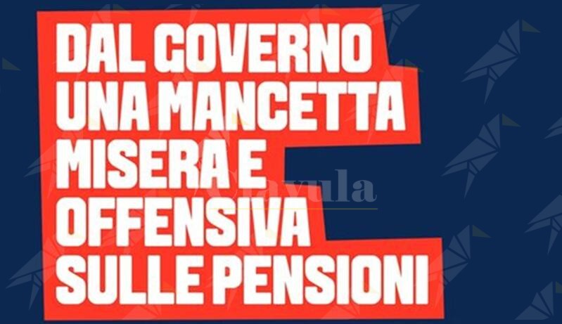 Alleanza Verdi-Sinistra: “Una mancetta miserabile di 1,80 euro di fronte ai prezzi impazziti è un’offesa ai pensionati”