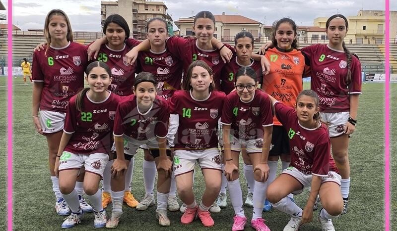 Calcio femminilie under 15: il Catanzaro batte 4-2  l’Athena Nike Locri