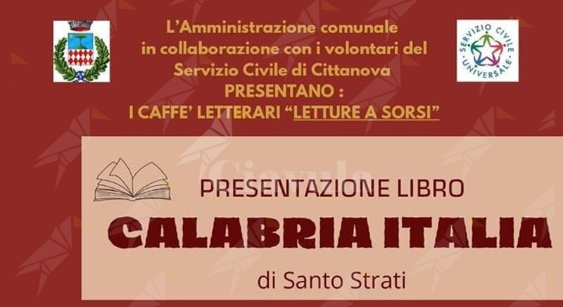 “Il Caffè Letterario – Letture a sorsi”: a Cittanova il secondo appuntamento della manifestazione